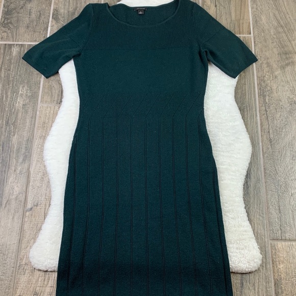 Ann Taylor Dresses & Skirts - Ann Taylor long fitted dress in forest green